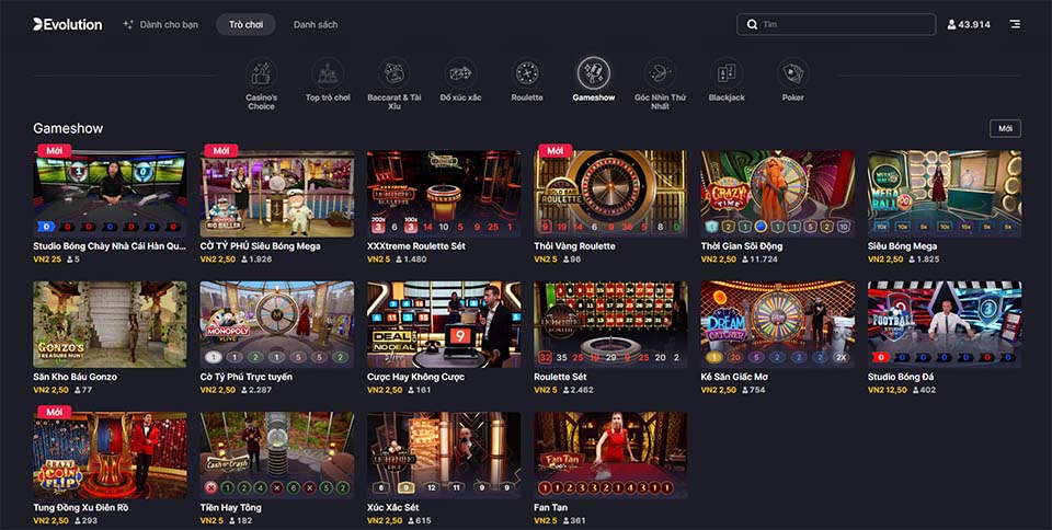 cách chơi casino online tại Fun88