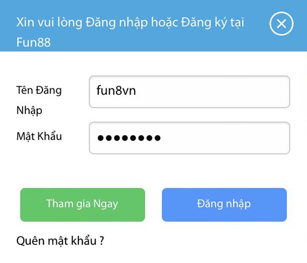 Rút tiền Fun88