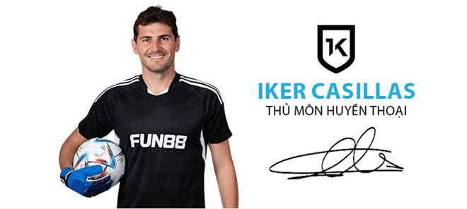 Hợp tác với Iker Casillas - Đại sứ thương hiệu 