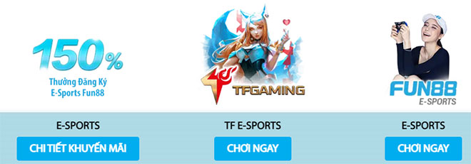 Cách tham gia cá cược Esports tại Fun88